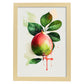 Nacnic minimalist Guava. Aesthetic Wall Art Prints for Bedroom or Living Room Design.-Artwork-Nacnic-A4-Marco Madera Clara-Nacnic Estudio SL