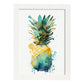 Nacnic minimalist Pineapple_1. Aesthetic Wall Art Prints for Bedroom or Living Room Design.-Artwork-Nacnic-A4-Marco Blanco-Nacnic Estudio SL