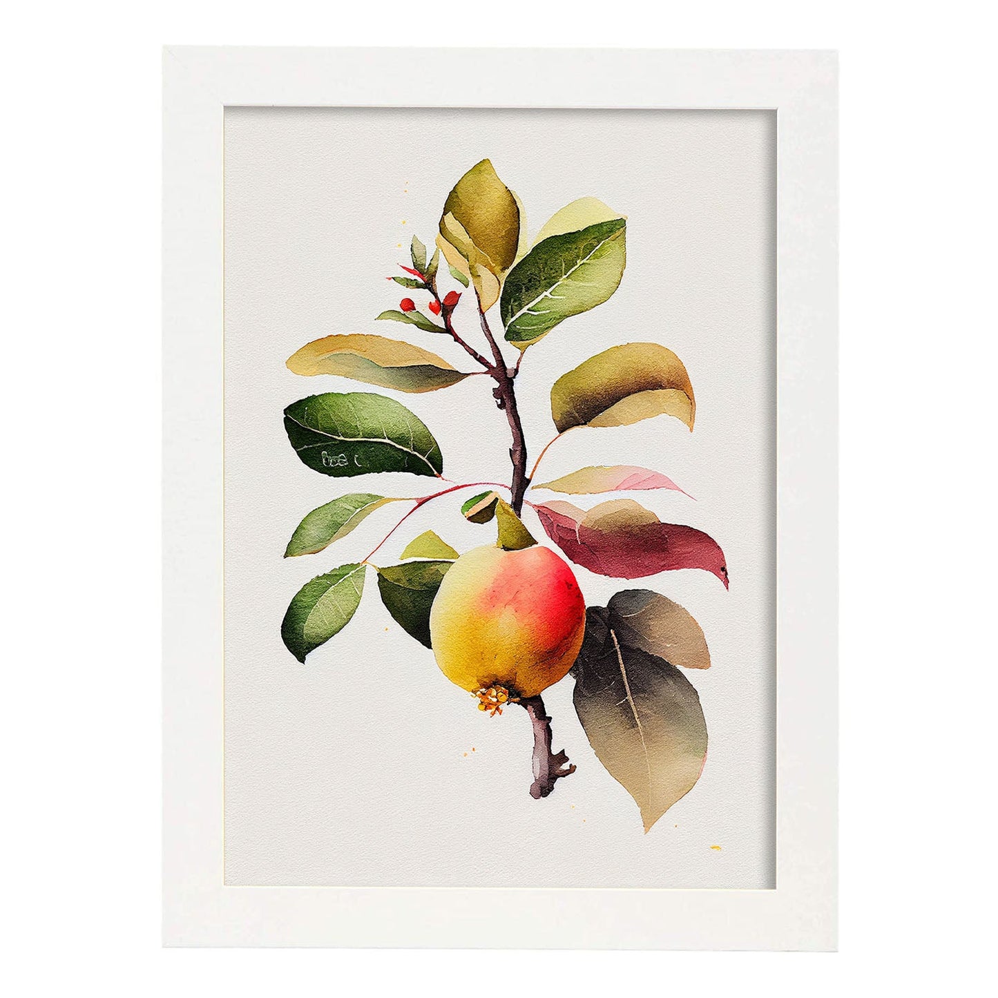 Nacnic minimalist Quince_1. Aesthetic Wall Art Prints for Bedroom or Living Room Design.-Artwork-Nacnic-A4-Marco Blanco-Nacnic Estudio SL