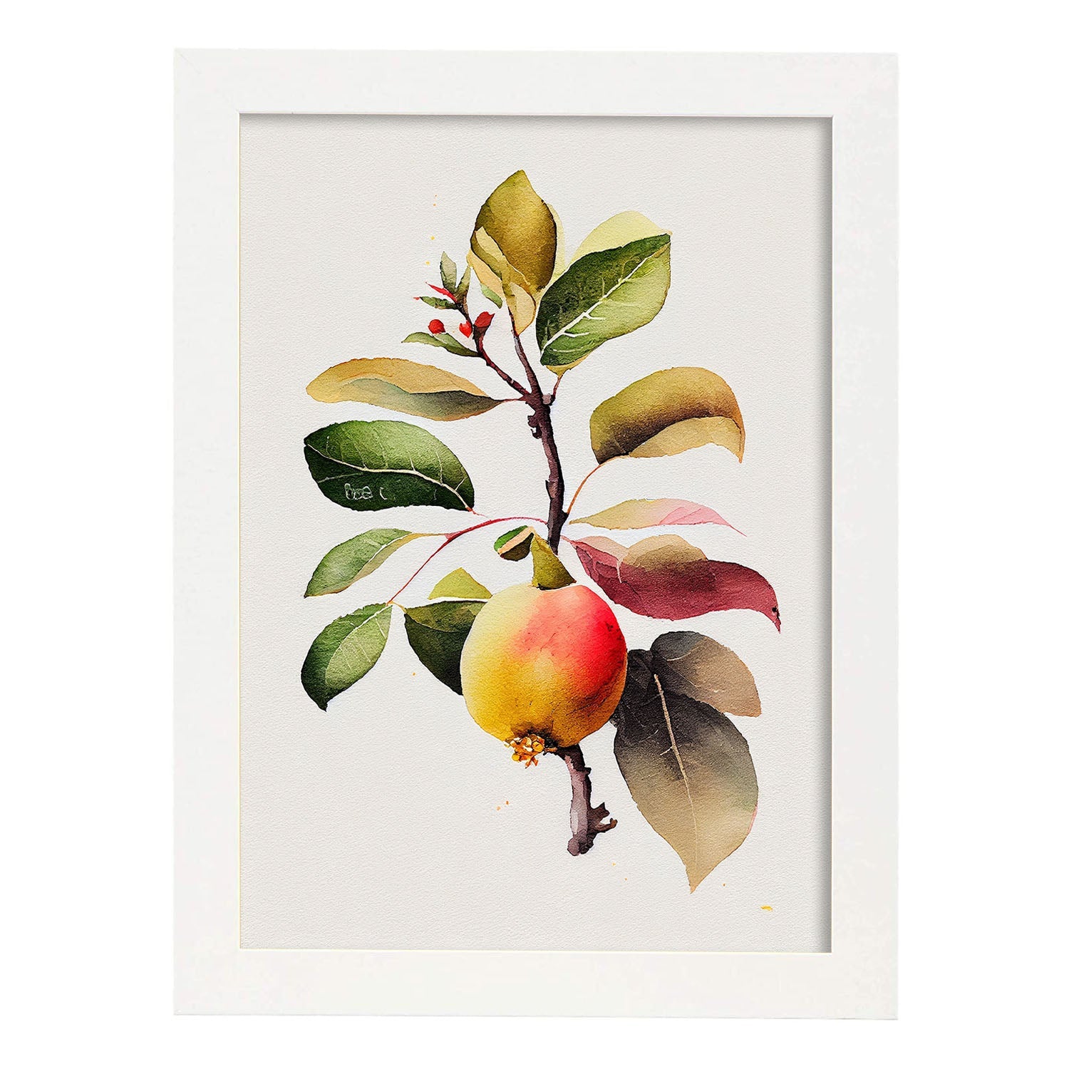 Nacnic minimalist Quince_1. Aesthetic Wall Art Prints for Bedroom or Living Room Design.-Artwork-Nacnic-A4-Marco Blanco-Nacnic Estudio SL