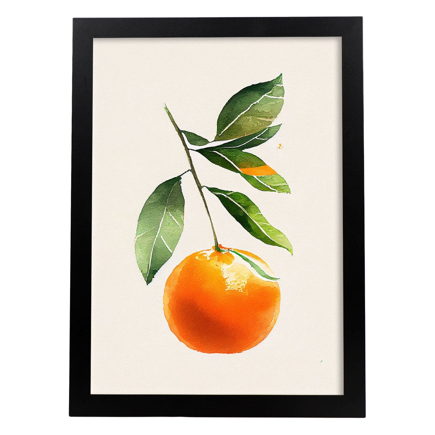 Nacnic Lámina Minimalista de Mandarina