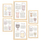 Nacnic Laminas Tipos de Cerveza Aesthetic