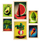 Nacnic Laminas de Vegetales Pop Art Set_1
