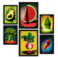 Nacnic Laminas de Vegetales Pop Art Set_1