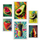 Conjunto Pop Art Verduras Nacnic Laminas