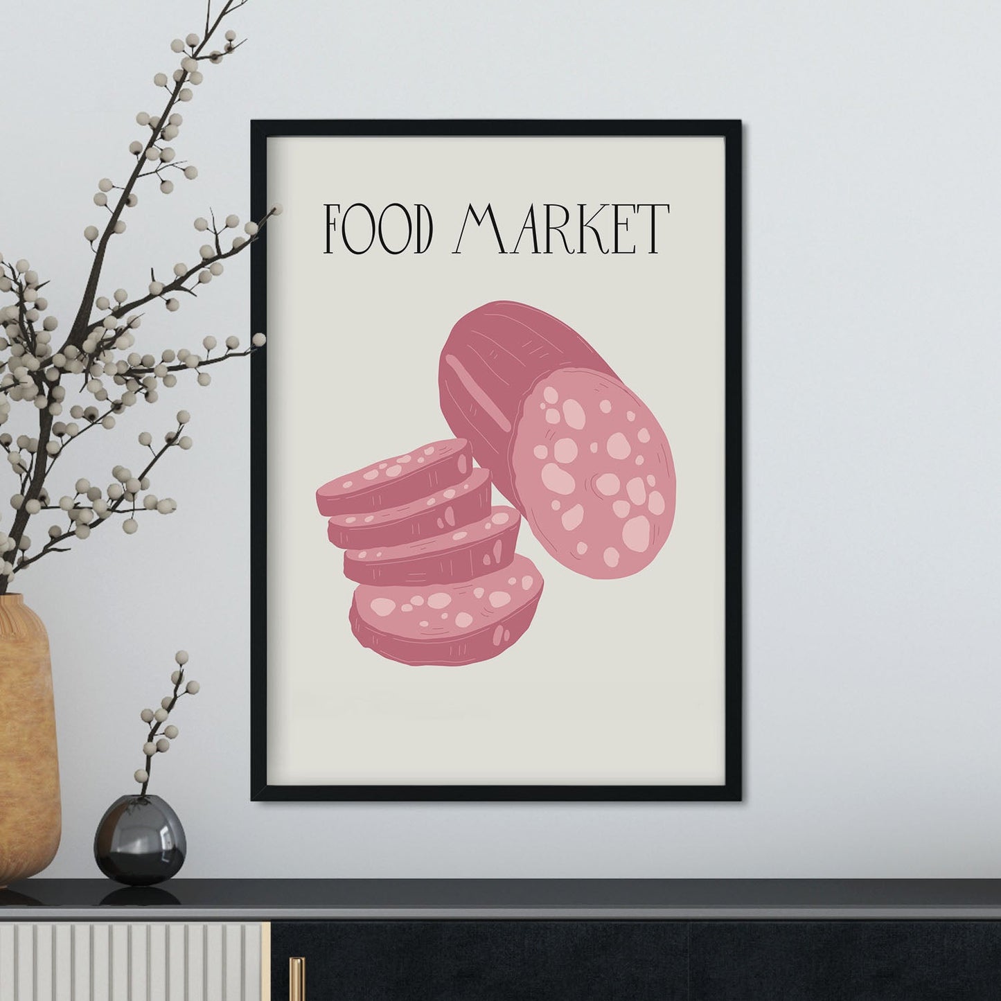 Bologne Sausage-Artwork-Nacnic-Nacnic Estudio SL