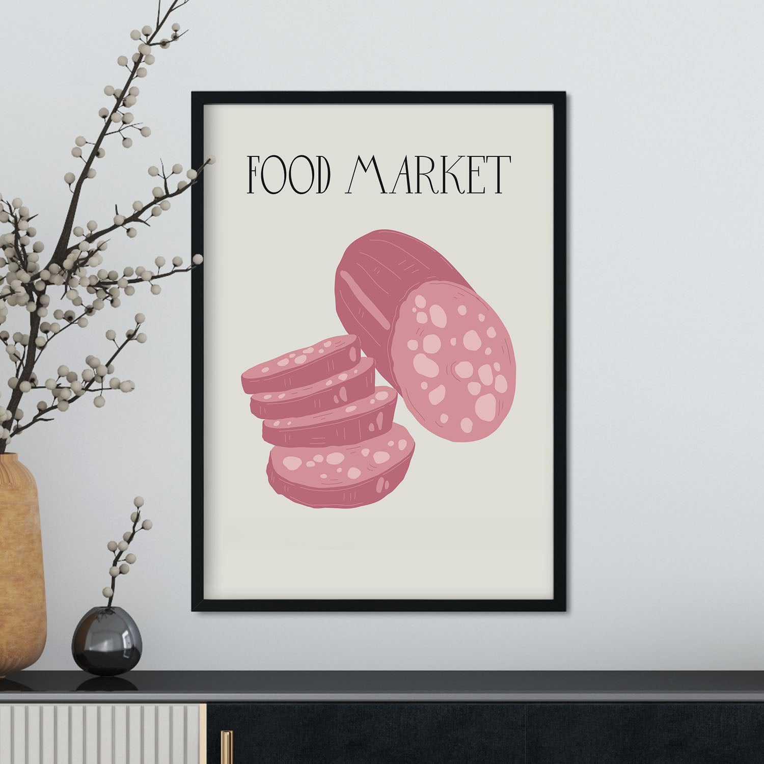 Bologne Sausage-Artwork-Nacnic-Nacnic Estudio SL