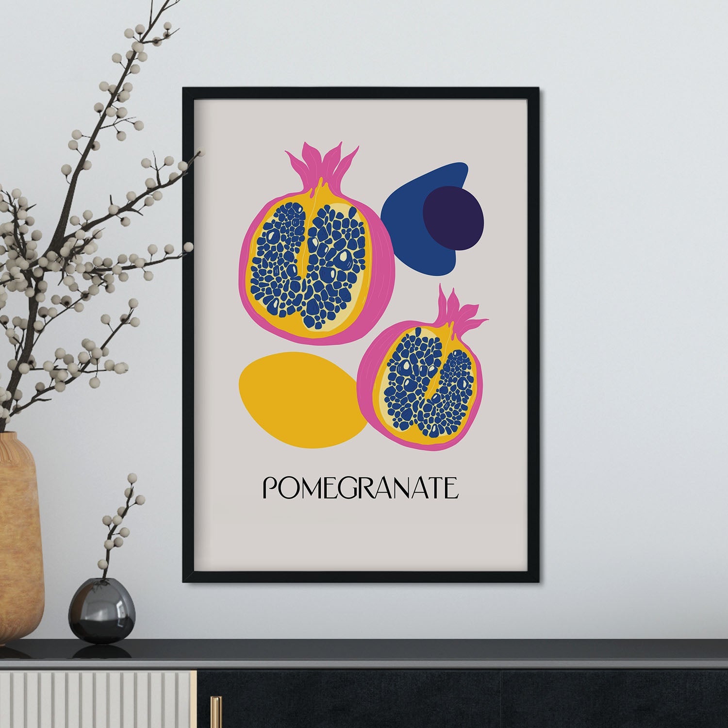Pomegranate Open-Artwork-Nacnic-Nacnic Estudio SL