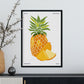 Pineapple with sliced-Artwork-Nacnic-Nacnic Estudio SL
