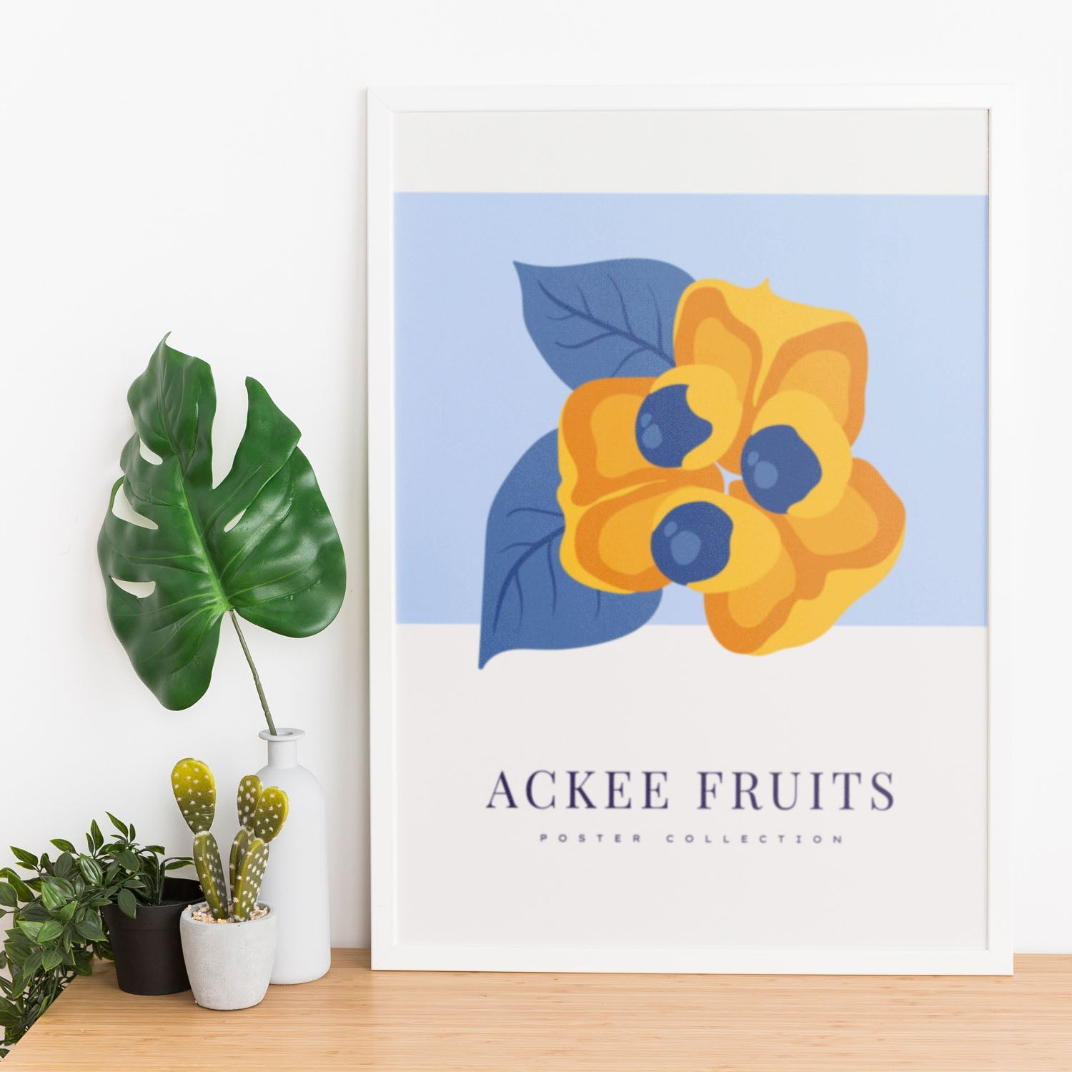 Ackee Fruits-Artwork-Nacnic-Nacnic Estudio SL