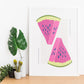 Watermelon Reflected-Artwork-Nacnic-Nacnic Estudio SL