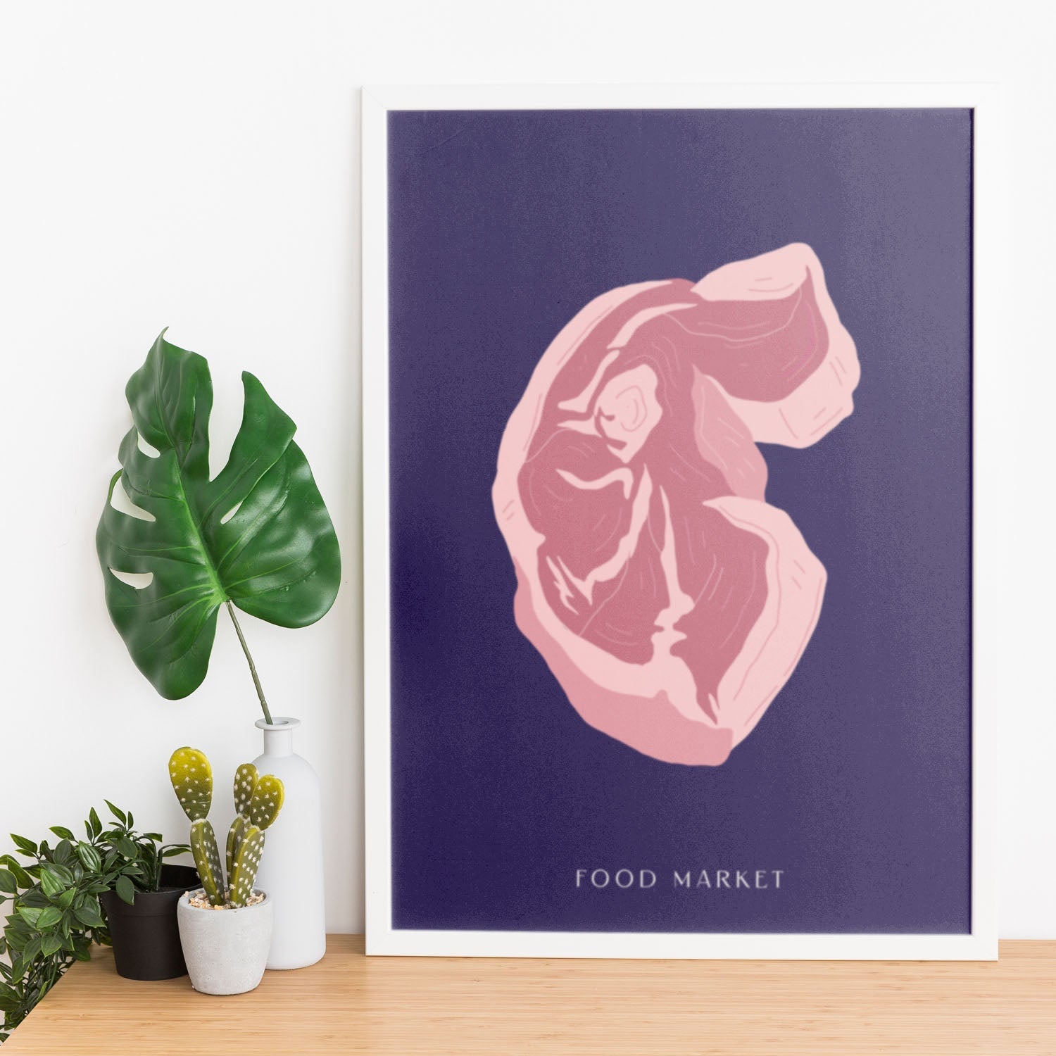 Raw Steak Meat-Artwork-Nacnic-Nacnic Estudio SL