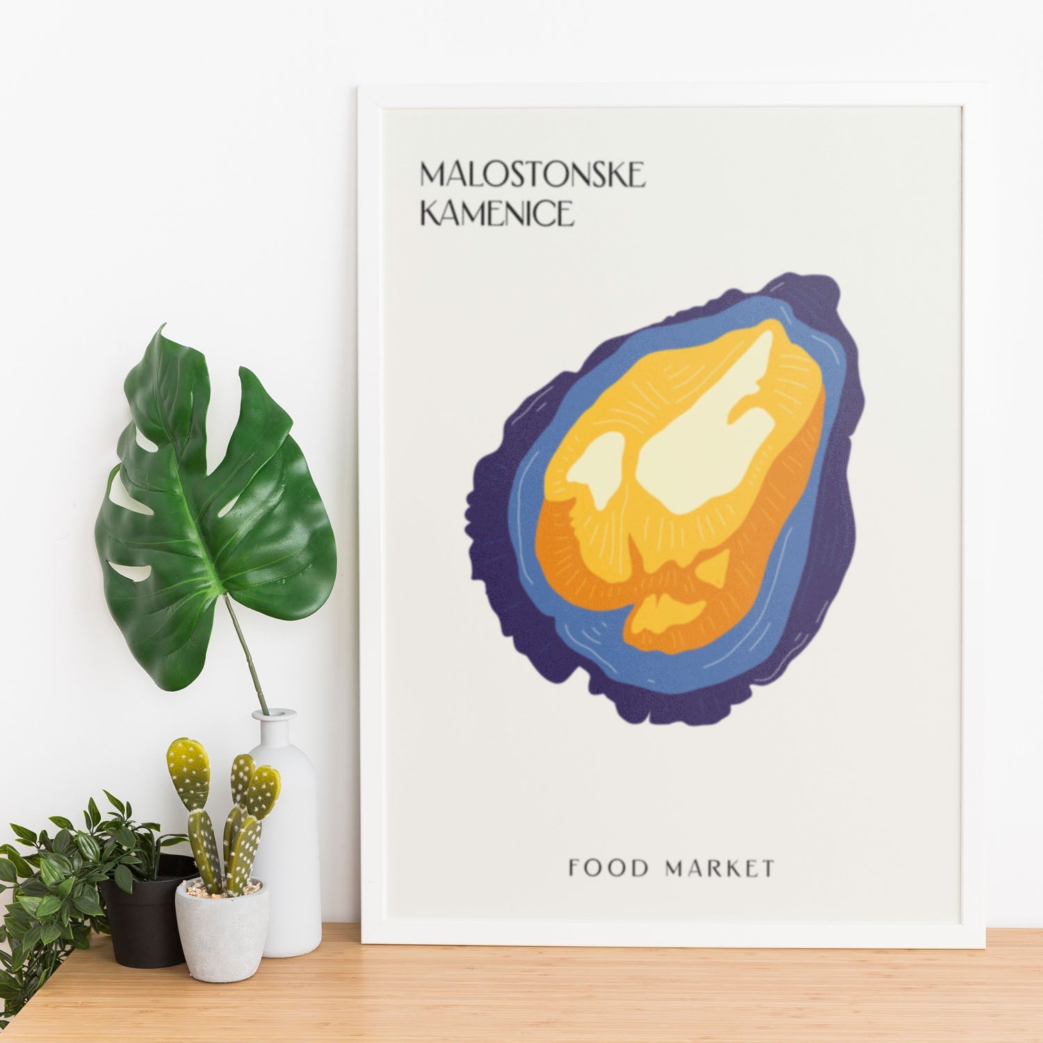 Mali Ston Oyster-Artwork-Nacnic-Nacnic Estudio SL