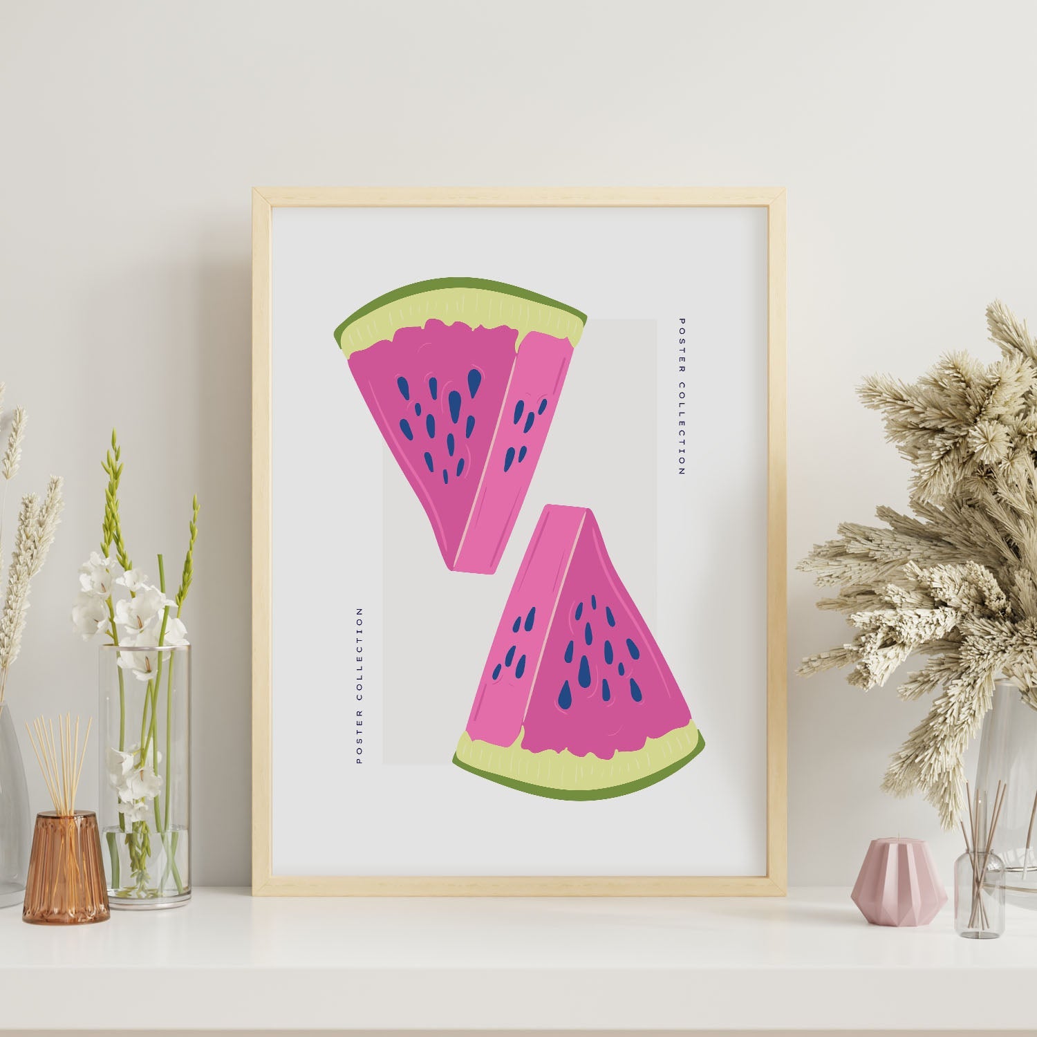 Watermelon Reflected-Artwork-Nacnic-Nacnic Estudio SL