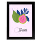 Guava Fruit and Leaves-Artwork-Nacnic-A4-Sin marco-Nacnic Estudio SL