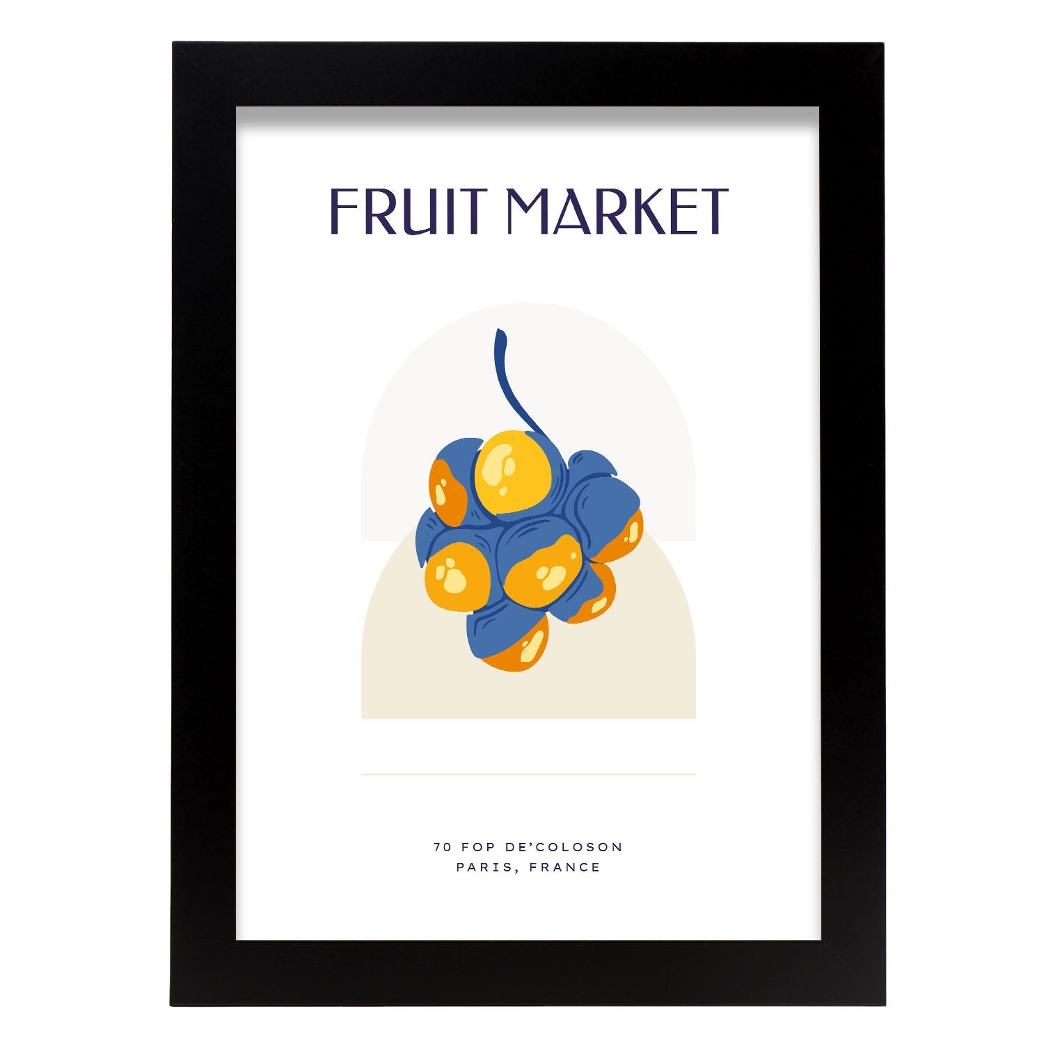 Palm Fruit-Artwork-Nacnic-A4-Sin marco-Nacnic Estudio SL