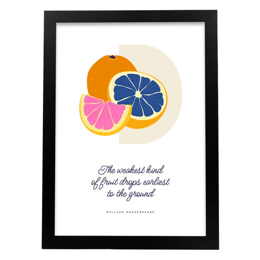 Oranges Quote-Artwork-Nacnic-A3-Sin marco-Nacnic Estudio SL