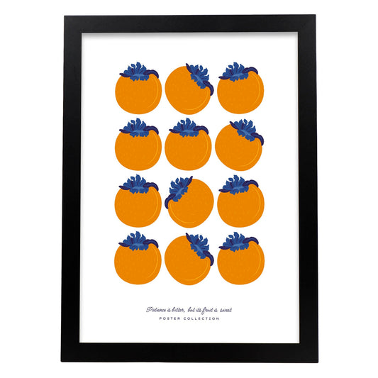 Persimmons 3x4-Artwork-Nacnic-A3-Sin marco-Nacnic Estudio SL
