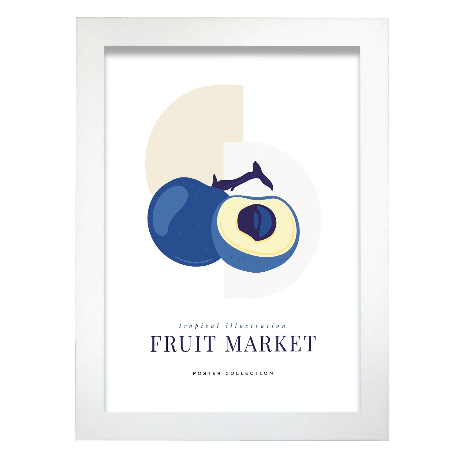 Blue Peach-Artwork-Nacnic-A4-Marco Blanco-Nacnic Estudio SL
