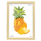 Pineapple with sliced-Artwork-Nacnic-A3-Marco Madera clara-Nacnic Estudio SL