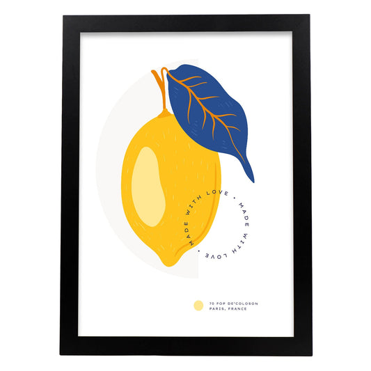 Lemon-Artwork-Nacnic-A3-Sin marco-Nacnic Estudio SL