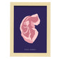 Raw Steak Meat-Artwork-Nacnic-A4-Marco Madera clara-Nacnic Estudio SL