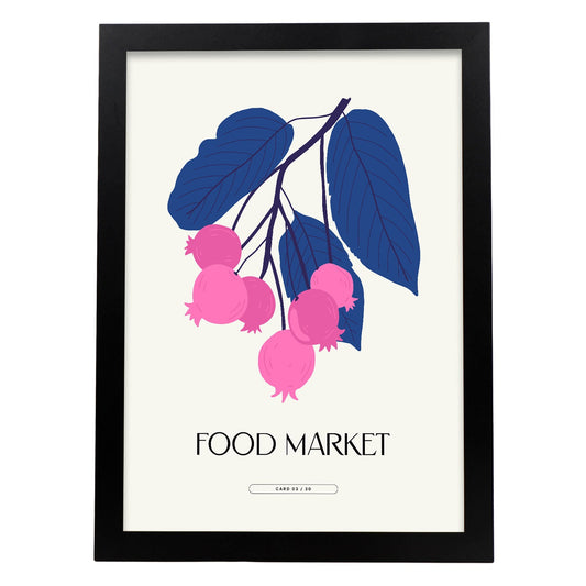 Pomegranate-Artwork-Nacnic-A3-Sin marco-Nacnic Estudio SL