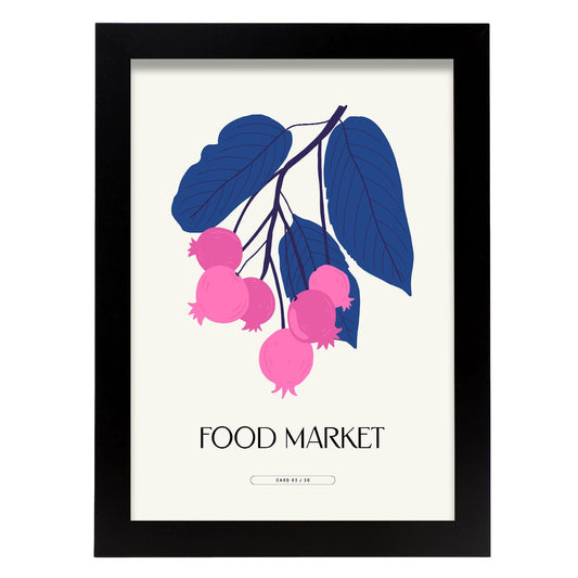 Pomegranate-Artwork-Nacnic-A4-Sin marco-Nacnic Estudio SL