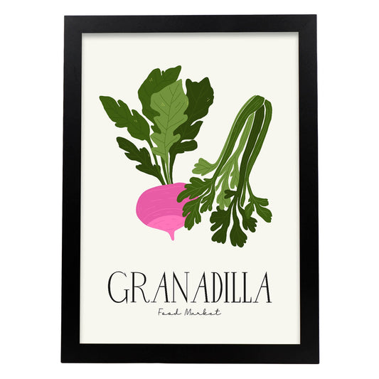 Beets n Celery-Artwork-Nacnic-A3-Sin marco-Nacnic Estudio SL