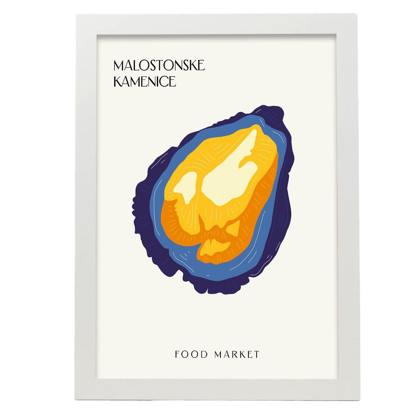 Mali Ston Oyster-Artwork-Nacnic-A3-Marco Blanco-Nacnic Estudio SL