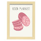 Bologne Sausage-Artwork-Nacnic-A4-Marco Madera clara-Nacnic Estudio SL