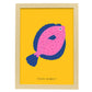 Flounder-Artwork-Nacnic-A3-Marco Madera clara-Nacnic Estudio SL