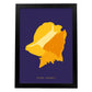 Queen Conch Snail-Artwork-Nacnic-A3-Sin marco-Nacnic Estudio SL