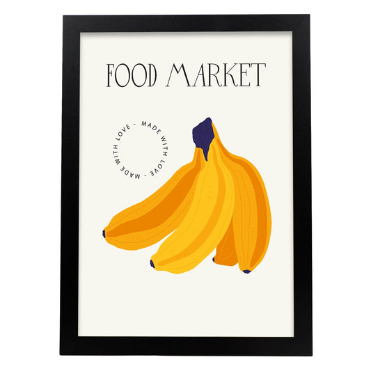 Banana-Artwork-Nacnic-A3-Sin marco-Nacnic Estudio SL