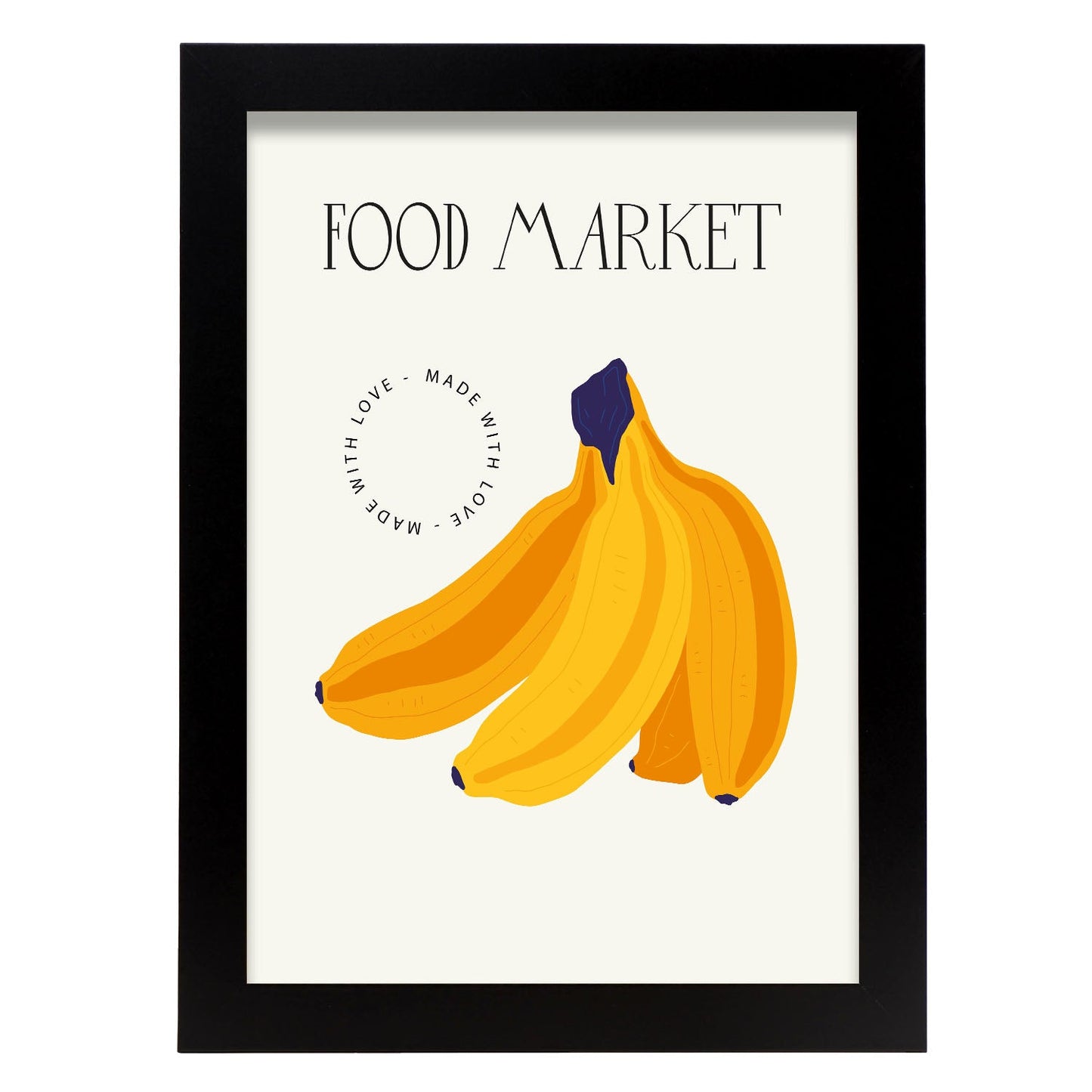 Banana-Artwork-Nacnic-A4-Sin marco-Nacnic Estudio SL