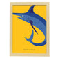 Sword Fish-Artwork-Nacnic-A3-Marco Madera clara-Nacnic Estudio SL