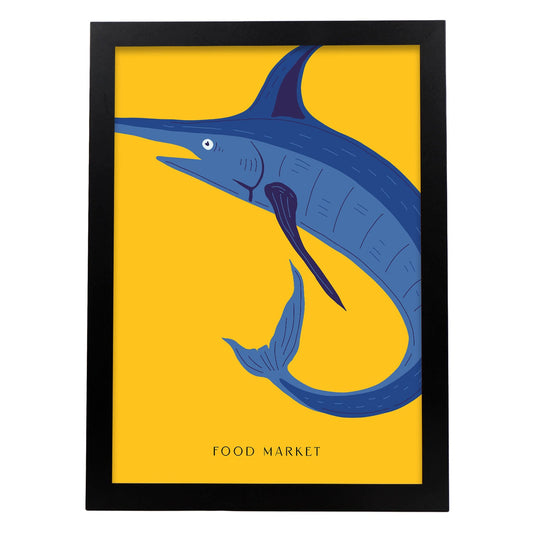 Sword Fish-Artwork-Nacnic-A3-Sin marco-Nacnic Estudio SL