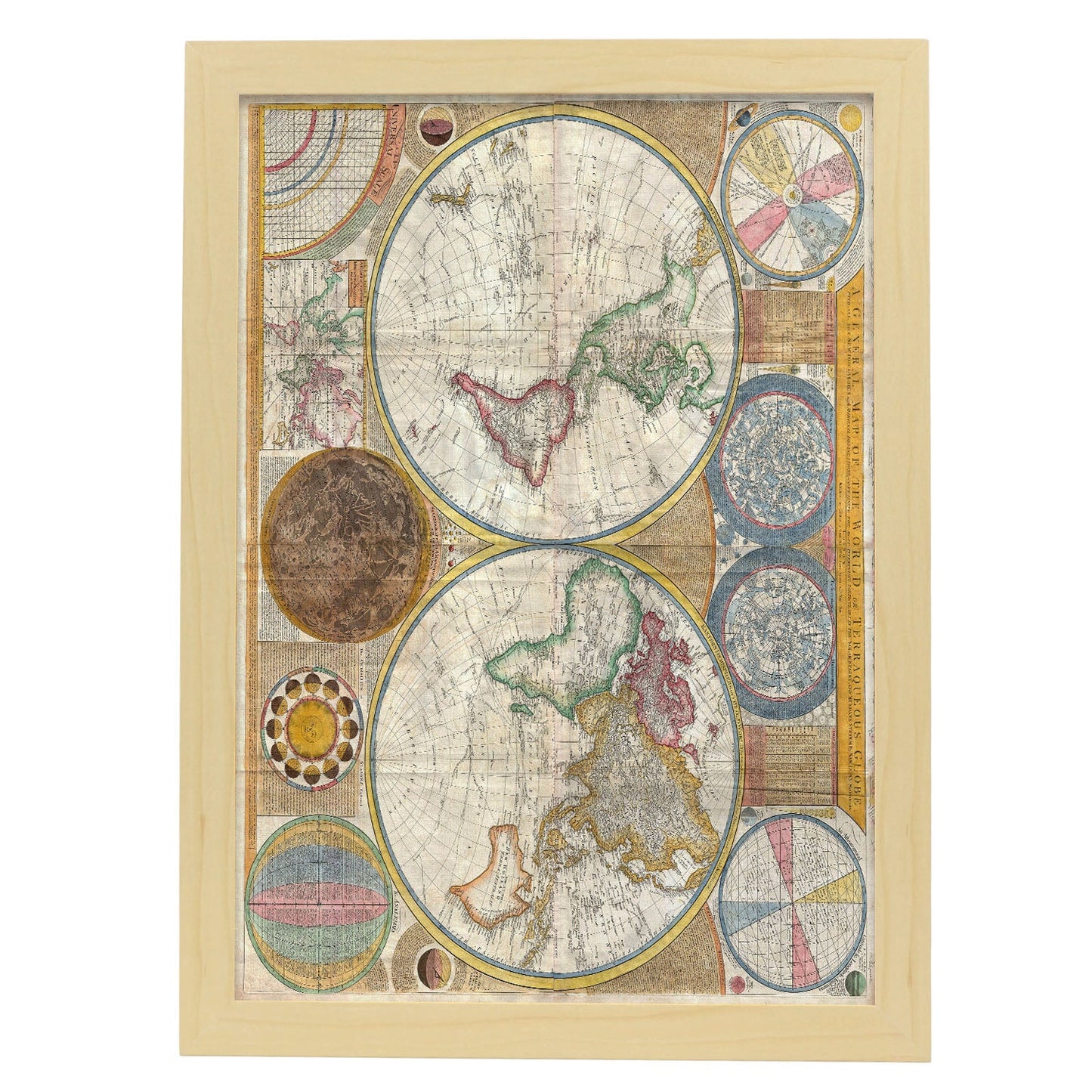 1794_Samuel_Dunn_Wall_Map_of_the_World_in_Hemispheres_-1794-Artwork-Nacnic-A3-Marco Madera clara-Nacnic Estudio SL