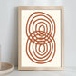 Lámina Nacnic Bucle de Ringlet Inspirado en Matisse