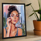 Lámina Decorativa Nacnic Dama Ivana
