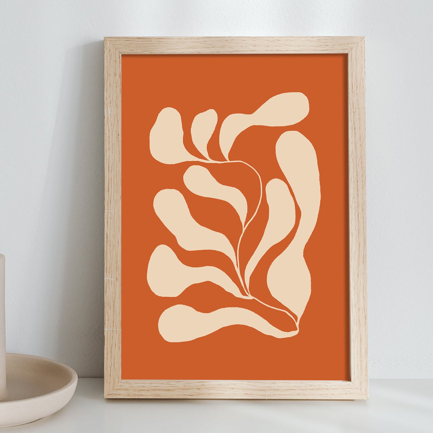 Nacnic Lámina Inspirada en Matisse con Estampados Decorativos