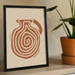 Nacnic Jarra Lamina Inspirado en Matisse