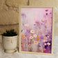 Lámina Nacnic Flores Abigarradas Estampadas Decorativas