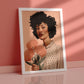 Nacnic Lady Flowie Lamina Decorativa