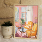 Lamina Nacnic Caise Longue 2 en Rosa