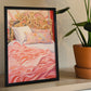 Lamina Elegante Nacnic Cama en Rosa