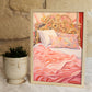 Lamina Elegante Nacnic Cama en Rosa