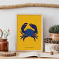 Big Claw Crab-Artwork-Nacnic-Nacnic Estudio SL