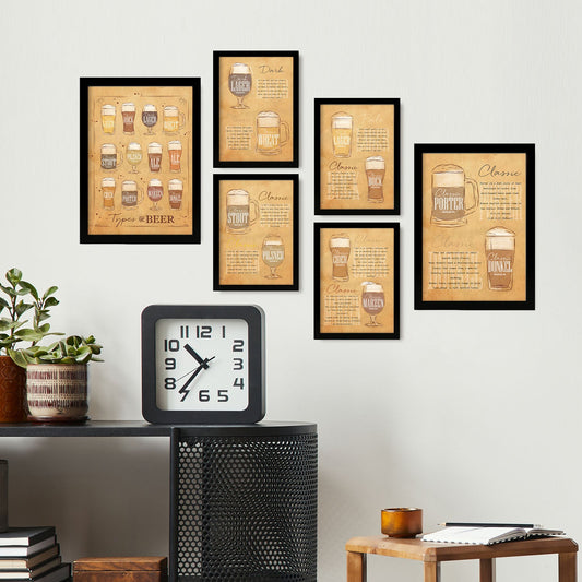 Nacnic CERCEZAS Y TIPOS - Lámina de Arte para Pared