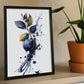 Nacnic minimalist Blueberry_1. Aesthetic Wall Art Prints for Bedroom or Living Room Design.-Artwork-Nacnic-A4-Sin Marco-Nacnic Estudio SL